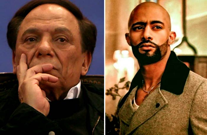 محمد رمضان وعادل إمام