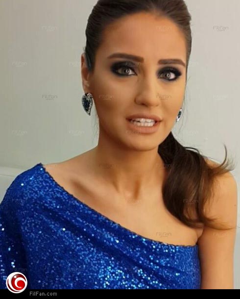 إيميه صياح قبل دقائق من بث الحلقة