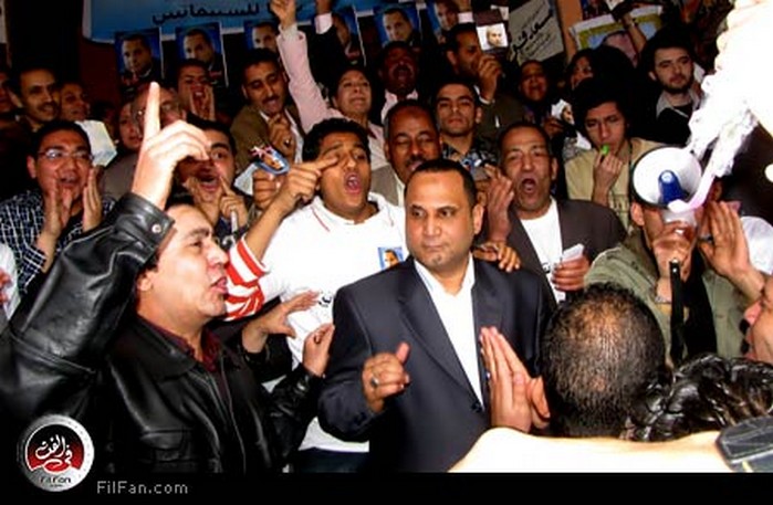 وقفة صامتة لنقابة السينمائيين