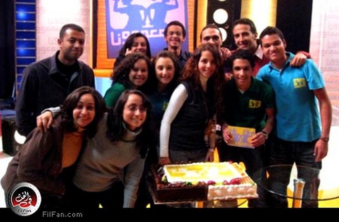 فريق عمل &quot;اسمعونا&quot; والاحتفال بنهاية تصوير الموسم الجديد