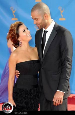 إيفا لونجوريا مع زوجها توني باركر