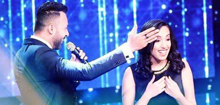 أحمد فهمي يزف الخبر السعيد لنادين الخطيب