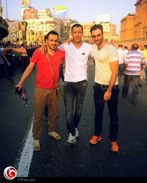 شامي وفهمي وعطية في التحرير