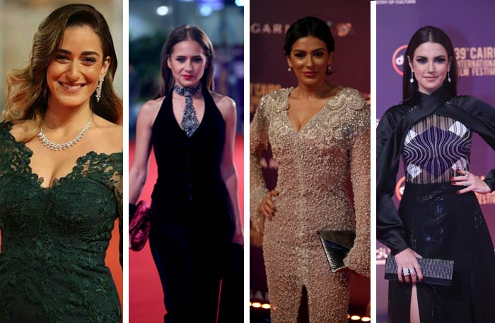 درة وإنجي المقدم ونيللي كريم وأمينة خليل