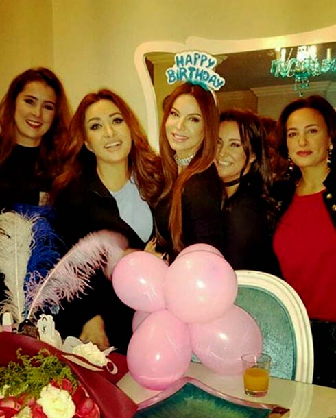 لطيفة وهند صبري وفرال يوسف