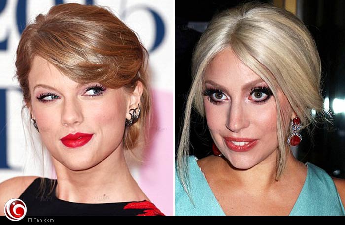 ليدي جاجا وتايلور سويفت وغزل متبادل على Twitter