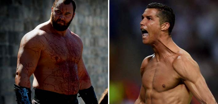 كريستيانو رونالدو مقابل &quot;الجبل&quot;