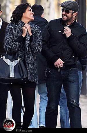 جيرارد وصديقته الفرنسية لوري