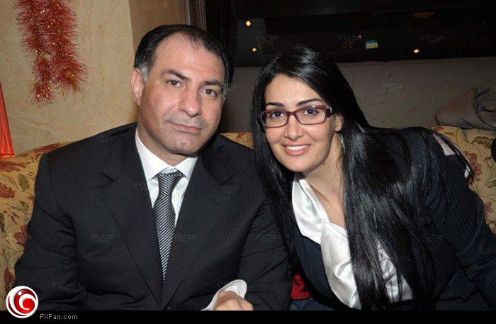 غادة عبد الرازق مع زوجها محمد فودة