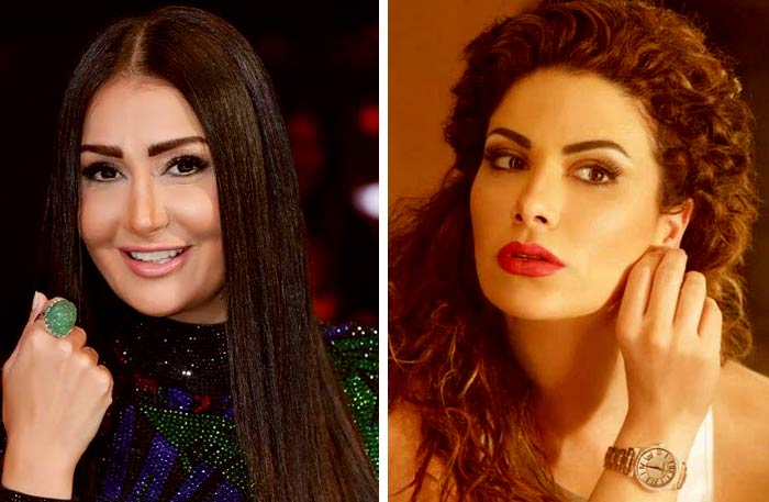 ًصبا مبارك وغادة عبد الرازق