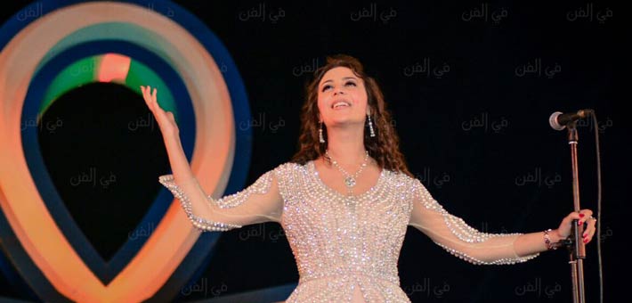 جنات في حفل ختام قناة السويس الجديدة