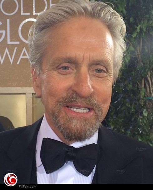 مايكل دوجلاس في حفل الجولدن جلوب