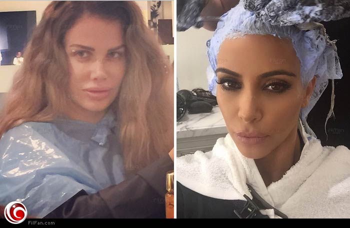 كيم كاردشيان ونيكول سابا