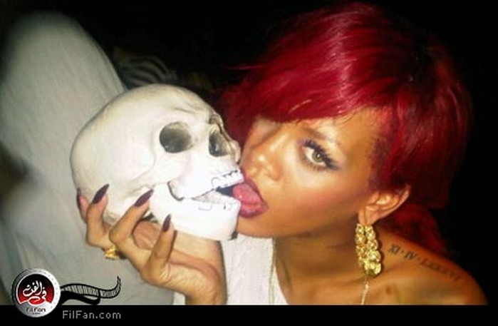 ريانا في الاحتفال بـ&quot;الهالوين&quot;