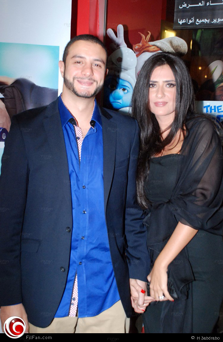 الفيشاوي الصغير وزوجته