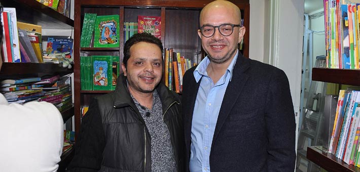 عمر طاهر مع محمد هنيدي