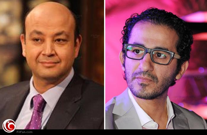 أحمد حلمي وعمرو أديب