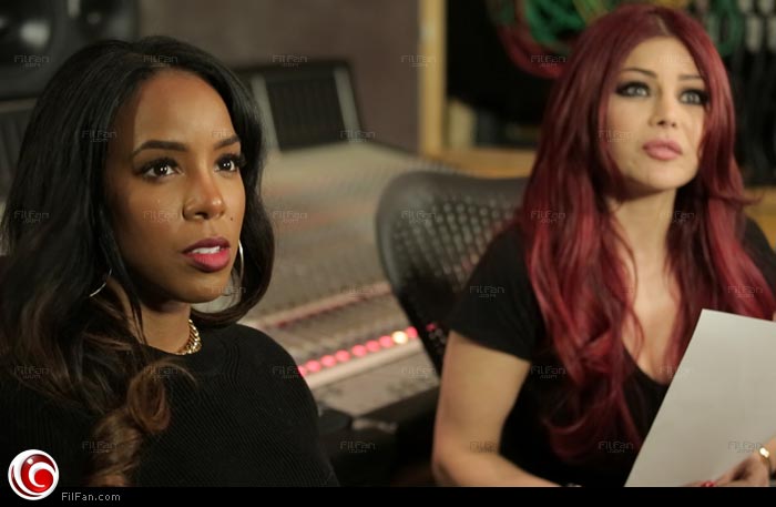 هيفاء وهبي مع كيلي رولاند