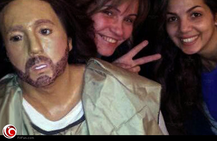 هشام ماجد في كواليس الفيلم 