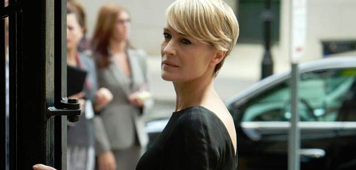 بطلة مسلسل House of Cards