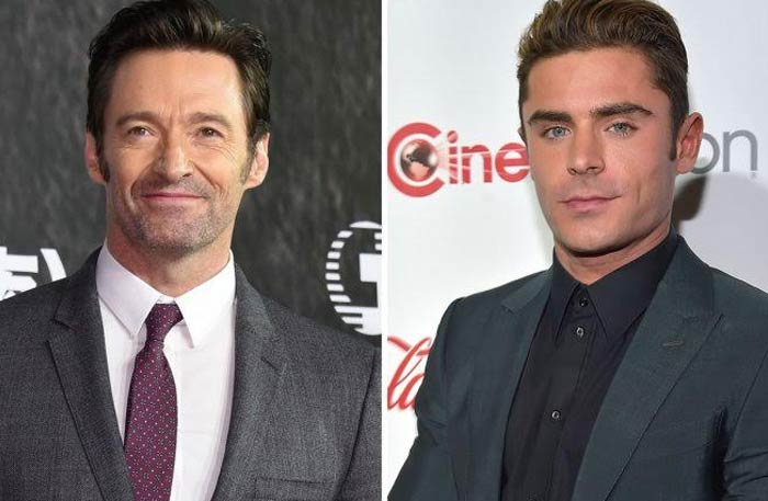 زاك إيفرون وهيو جاكمان 