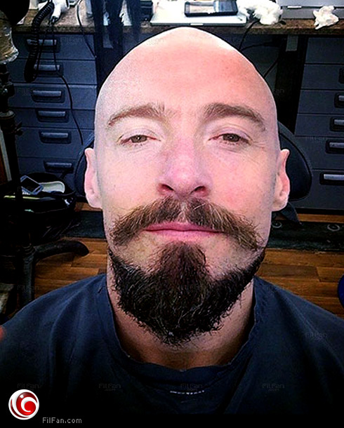 هيو جاكمان يحلق شعره منأجل دوره في الفيلم