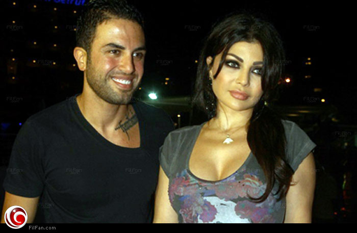 هيفاء وهبي وجاد في حفل إصدار ألبومه الأخير