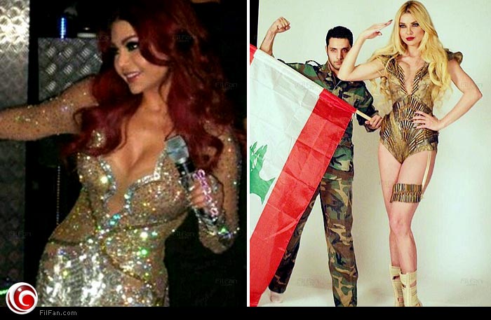 كيف احتفلت ميريام كلينك وهيفاء وهبي بعيد استقلال لبنان