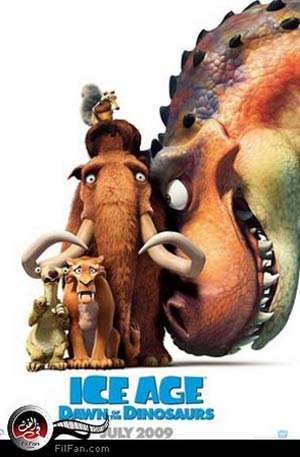 الملصق الدعائي لفيلم"العصر الجليدي 3"