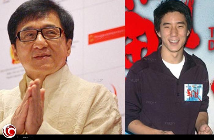 جاكي شان وابنه