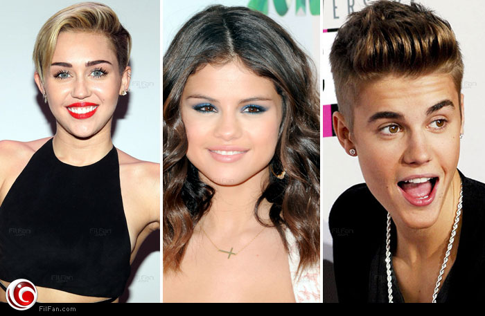 كيف احتفل جستين بيبر وسيلينا جوميز ومايلي سايرس بعيد الأم؟