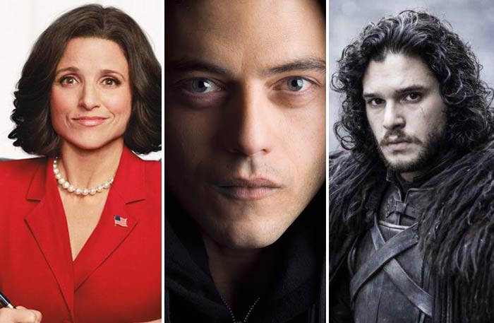 مسلسلات Game Of Thrones، وMr. Robot، وVeep