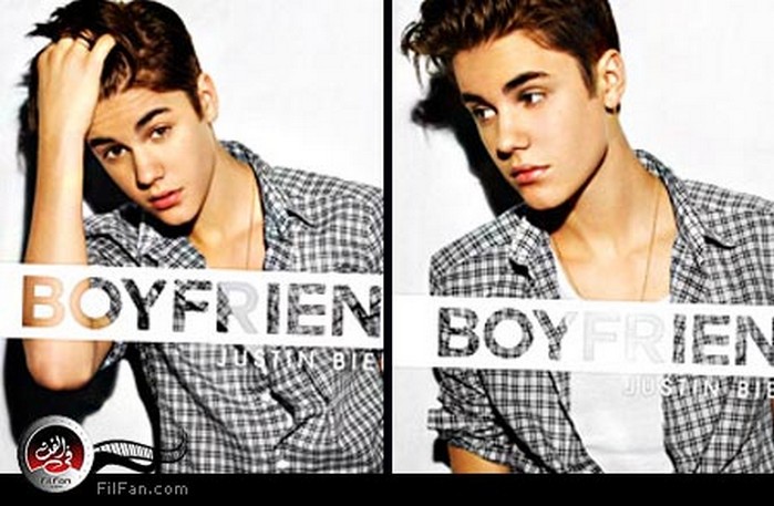 إحدى الصورتبن التي سيختارهما بيبر لأغنيته