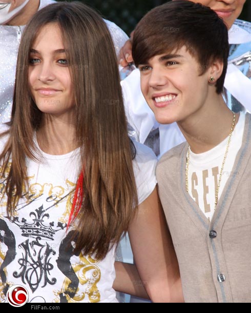 جستين بيبر مع باريس جاكسون