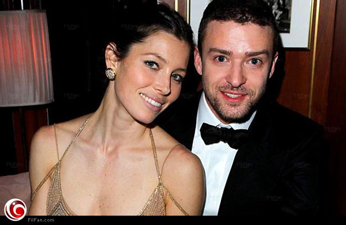 جستن تمبرليك وزوجته جيسيكا بيل