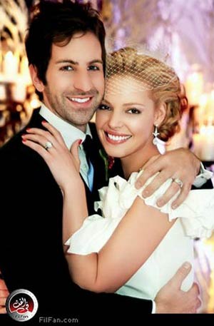 كاثرين هيجل وزوجها المغني جوش كيلي 