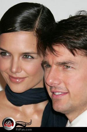 كاتي هولمز وتوم كروز