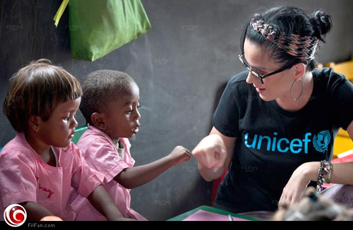 كاتي بيري سفيرة للنوايا الحسنة