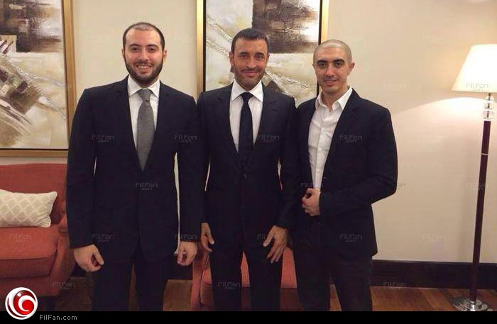 كاظم الساهر وابنيه