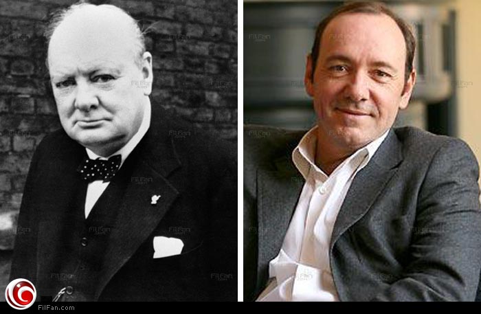 كيفين سبيسي يجسد تشيرشل في فيلم جديد