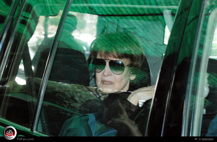 سميرة أحمد في وداع شقيقتها