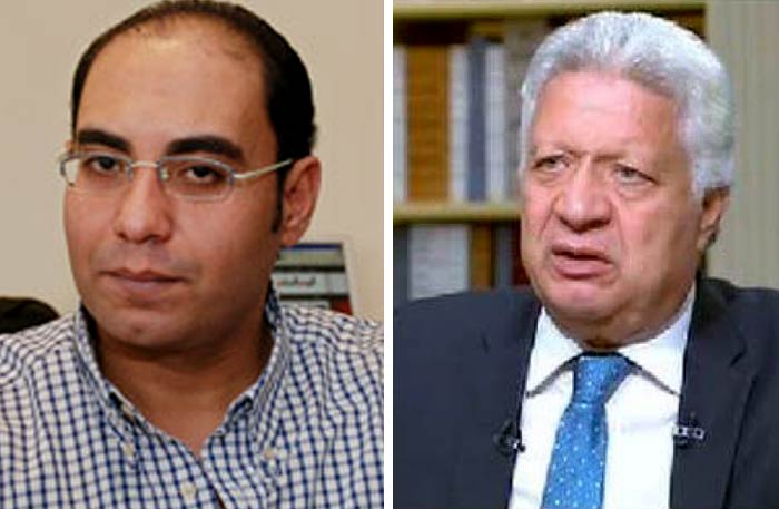 مرتضى منصور وخالد لطيف