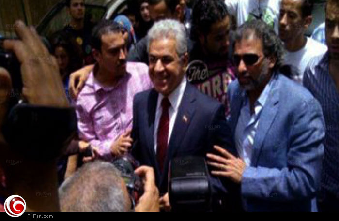 خالد يوسف وحمدين صباحي