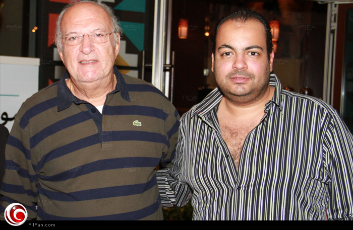 الموسيقار العالمي عمر خيرت مع المنتج كريم رشيد