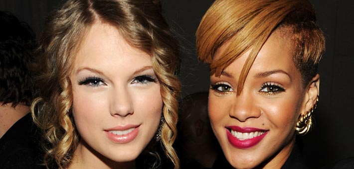 ريانا وتايلور سويفت.. لا قواسم مشتركة بينهما