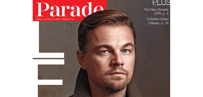 ليوناردو دي كابريو على غلاف Parade