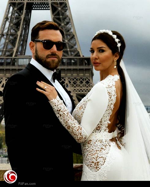 لاميتا فرنجية مع زوجها