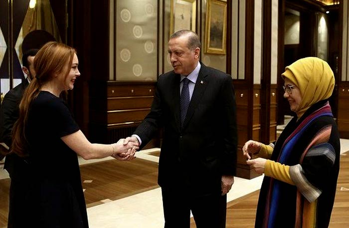 لينزي وأردوغان