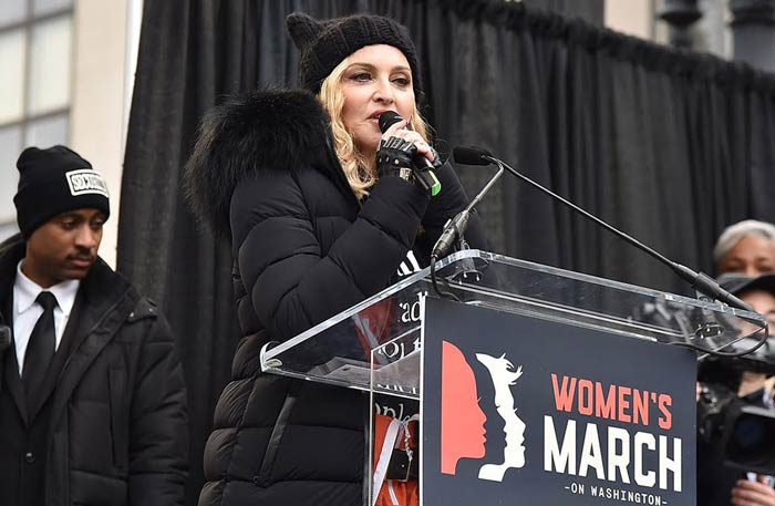 المغنية مادونا