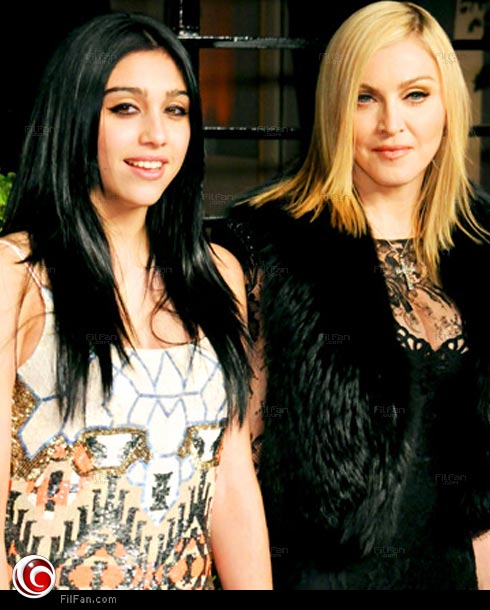 مادونا مع ابنتها لوردس 